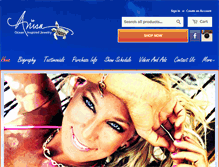 Tablet Screenshot of anisajewelry.com